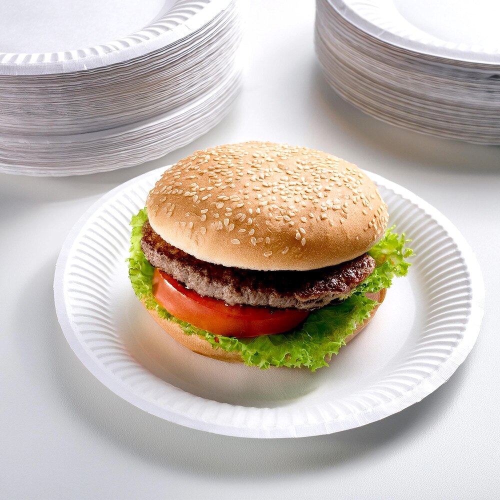 Sephra White Paper Plates